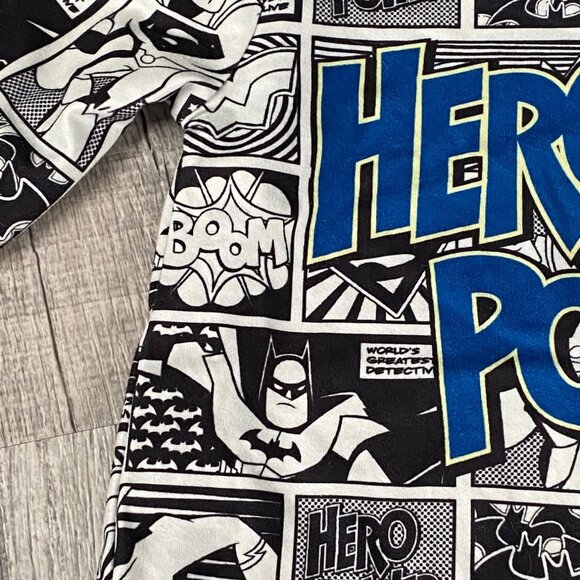 3-6 months DC Comics Superhero Baby Bodysuit Long Sleeve - Picture 3 of 3